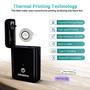 Imagem de Mini Impressora de Etiquetas Bluetooth ORGBRO X1 Portátil - Fita Preta