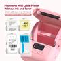 Imagem de Mini Impressora de Etiquetas Térmica Bluetooth Phomemo M110 - Fita Rosa