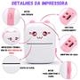 Imagem de Mini Impressora Térmica Portátil Sem Fio Bluetooth Gato