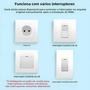 Imagem de Mini Interruptor Smart WiFi 16A - Controle de 2 Vias com Tuya, Alexa e Google