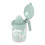 Imagem de Mini Jarra Com Espremedor Plug E Tampa Decorada Verde 560ml