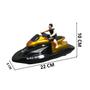 Imagem de Mini Jet Ski Moto Aquática Recarregável Brinquedo Infántil