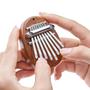 Imagem de Mini Kalimba 8 Teclas para Crianças - Estilo Gota d'Água - Portátil e Bonito