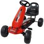 Imagem de Mini Kart Carrinho Com Pedal Mini Veículo Brinquedo Quadriciclo Infantil Vermelho Importway BW-219VM