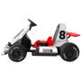Imagem de Mini Kart Elétrico Infantil Shiny Toys Branco 12V