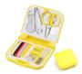 Imagem de Mini Kit de costura de bolso viagem emergência Amarelo