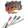 Imagem de Mini Kit de Lixas para Unhas 3,1mm (100 Peças) com Mandril