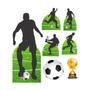 Imagem de Mini Kit Display Festa Infantil Futebol Silhueta 7 peças