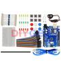 Imagem de Mini Kit Inicial de Placa de Ensaio 13 em 1 para Arduino Uno R3 - Com Botão, Fio Jumper e LEDs