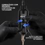 Imagem de Mini Kit Máquina de Tatuagem Rotativa com RCA - Caneta Automática 3,5mm