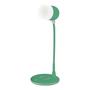 Imagem de Mini Lâmpada de Mesa 3 em 1 com Alto-falante Bluetooth, Carregamento Sem Fio e LED Dimmable