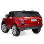 Imagem de Mini Land Rover Carro Elétrico Infantil Mini Range Evoque A Bateria Brinquedo de 2 Lugares Criança Motorizado Vermelho 24V Caminhonete