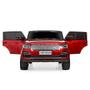 Imagem de Mini Land Rover Carro Elétrico Infantil Mini Range Evoque A Bateria Brinquedo de 2 Lugares Criança Motorizado Vermelho 24V Caminhonete