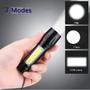 Imagem de Mini Lanterna de Led Com Pen Clip Portatil Com Carregamento USB