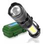 Imagem de Mini Lanterna e Luminária Com Zoom Recarregável Luatek LT-407