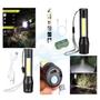 Imagem de Mini Lanterna Led Camping C/ Zoom Luz Branca + Case