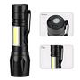 Imagem de Mini Lanterna Led Portátil Cob Xpe Com Zoom Tático Lanterna De Acampamento Com Clipe De Caneta