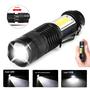 Imagem de Mini Lanterna LED Portátil Q5 - 2000 Lúmens, Zoom Ajustável, À Prova D'Água