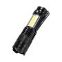 Imagem de Mini Lanterna LED Portátil Q5 - 2000 Lúmens, Zoom Ajustável, À Prova D'Água