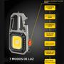 Imagem de Mini Lanterna LED Recarregável De 1000 Lúmens Com Chaveiro, 7 Modos, Luz De Bolso Portátil