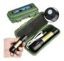 Imagem de Mini Lanterna LED Recarregável Luz Lateral Com Zoom Camping, Trilha, Pesca