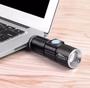Imagem de Mini Lanterna Portátil de Bolso USB Recarregável Potente