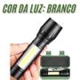 Imagem de Mini Lanterna Tática Com Led e Zoom Recarregável Usb Lanterna De Mão