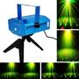 Imagem de Mini Laser Projetor Stage Lighting Holográfico Led Strobo Pisca Pontinhos Evento LK173