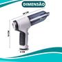 Imagem de Mini Limpeza Eficiente: Soprador Aspirador 3 Em 1 Veicular.