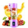 Imagem de Mini Liquidificador Lavanda Mixer Juice Cup Portatil 380Ml - Roxo