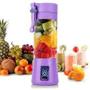 Imagem de Mini Liquidificador Portátil para Shake Whey Vitamina Squeeze Fitness 380ml Cód 13862