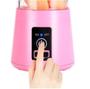 Imagem de Mini Liquidificador Rosa Mixer Juice Cup Portatil 380Ml Usb