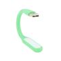 Imagem de Mini Luminária com Lâmpada Led USB Portátil Flexível Verde Claro