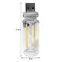 Imagem de Mini Luminária LED Noturna USB Portátil - Retro - Para Casa e Quarto