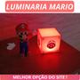 Imagem de Mini Luminária Super Mario Bross Gamer Geek