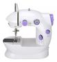 Imagem de Mini Maquina Costura Portátil Elétrica Pilha + Pedal Bivolt 110V 220VMini Maquina Costura Portátil Elétrica Pilha + Peda