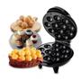 Imagem de Mini Máquina Cupcakes Bolinhos 12 Unidades Antiaderente Bolinhos de Chuva Doces e Salgados Donuts