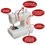 Mini Máquina de Costura Portátil Bivolt 2 Velocidades Rebobina - IMPORTWAY Imagem de Mini Máquina de Costura Portátil Bivolt 2 Velocidades Rebobina