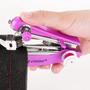 Imagem de Mini Máquina de Costura Portátil Manual - Kit de Viagem com Caixa PP