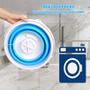 Imagem de Mini máquina de lavar roupa portátil dobrável, máquina de lavar roupa íntima e lavadora de meias