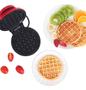 Imagem de Mini Maquina De Waffle Grill Antiaderente 110v Inoxidável