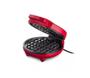Imagem de Mini Maquina De Waffles Panqueca Maker Antiaderente 220v Vermelho Ce189