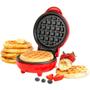 Imagem de Mini Maquina De Waffles Panquecas Automático Elétricos Portátil 110v Doméstica 350w Panela Elétrica De waffle Quiche/De