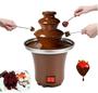 Imagem de Mini Máquina Fonte Cascata Chocolate Derretido Fondue 3 torres