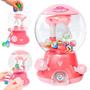 Imagem de Mini Máquina Garra Brinquedo Infantil Divertido Educativo Cor Rosa Com Sons E Luzes - Dm Toys