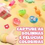 Imagem de Mini Máquina Garra Com 10 Brinquedos Pelucias Bolinhas Com Luzes E Sons - Dm Toys