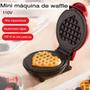 Imagem de Mini Maquina Wafer Waffle Coração 110v Molde Eletrico Novo