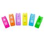 Imagem de Mini Marca Texto Divertido Cis Fun C/6 Cores Neon