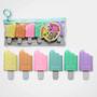 Imagem de Mini Marca Texto Popsicles Picolé Tons Pastéis Kit c/ 6