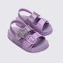 Imagem de Mini Melissa Cozy Slide Baby lilas/glitter